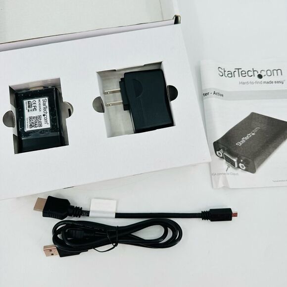StarTech HDMI Micro to VGA Video Adapter Converter 1080p #MCHD2VGA - Picture 5 of 7